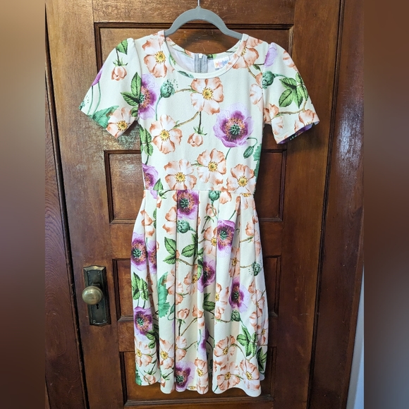 LulaRoe Floral Dress - Picture 1 of 3